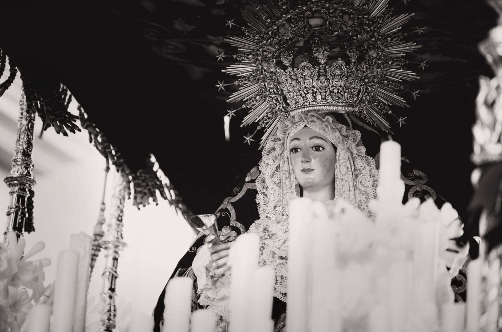 Statue of Mary Lanjaron